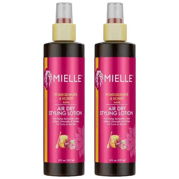2 Pack - Mielle Pomegranate & Honey Air Dry Styler Lotion 8oz Mielle Organics